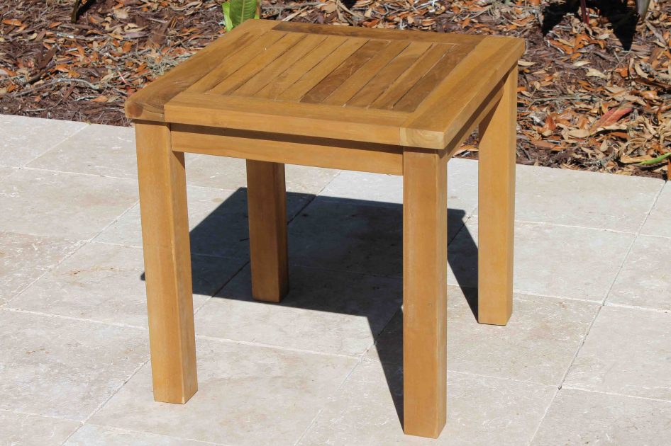 Teak Side Table 18in Oceanic Teak Furniture