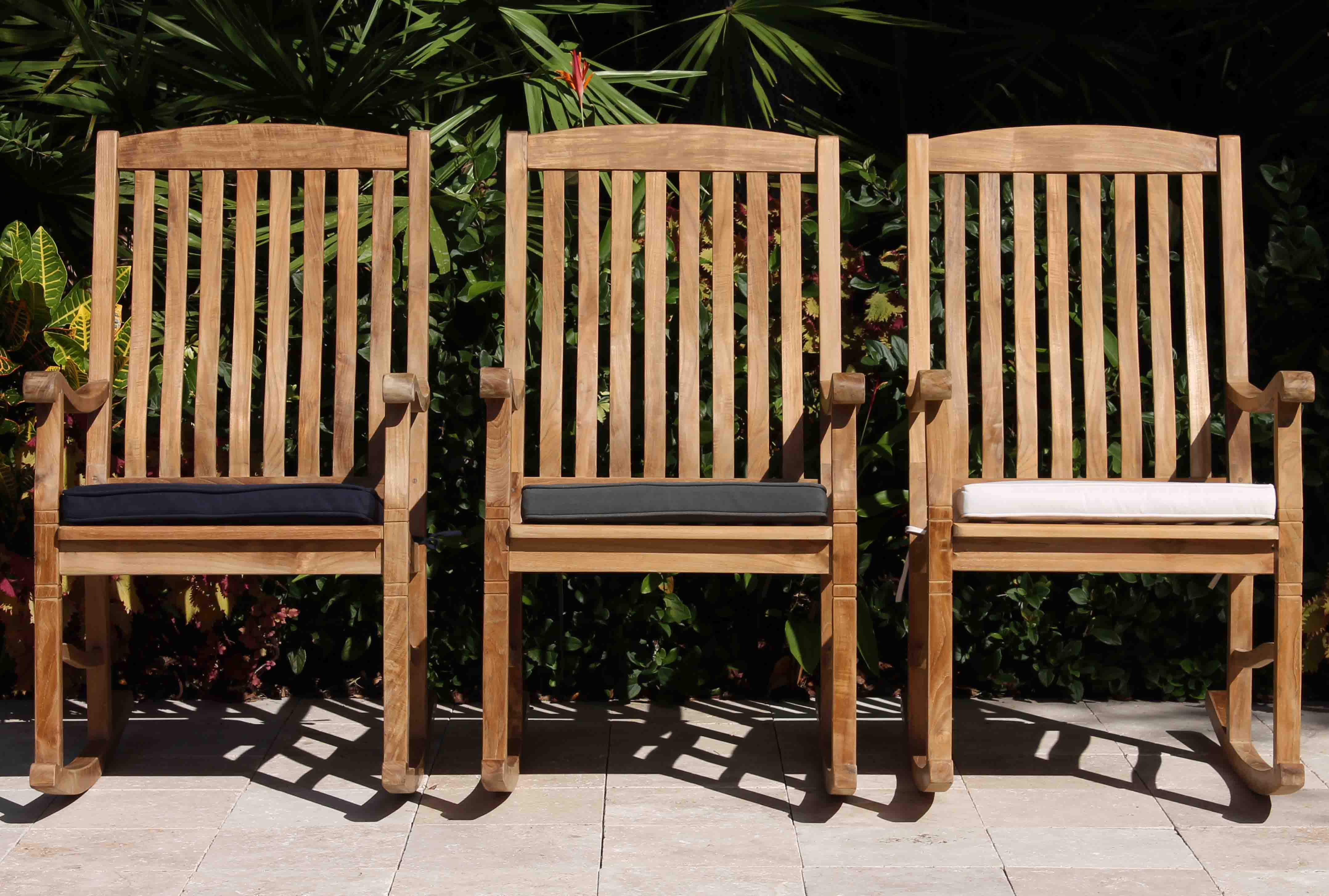 Rocking Chair Cushion Pad Oceanic Teak Furniture