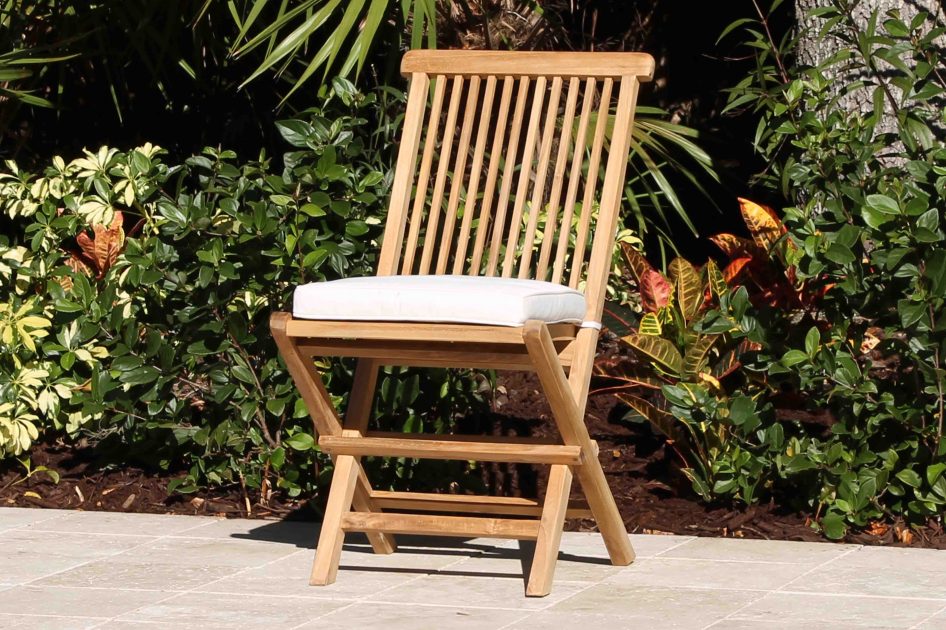 Folding Chair Classic Ivory Cushion Pad