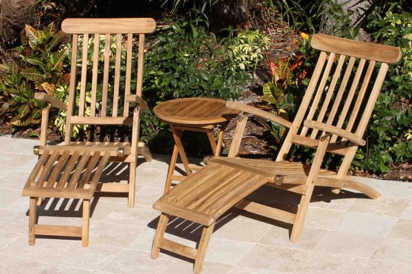 Steamers & Round Side Table Set - top Steamers & Round Side Table Set - top