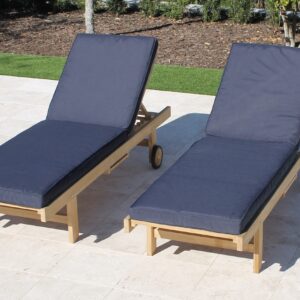 Classic Lounger Navy cushion
