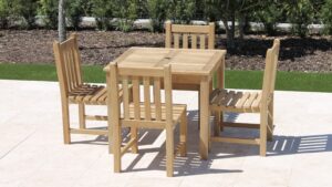 36in Square Table with Java Chair 5