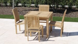 36in Square Table with Pacific Chair