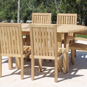 67in Oval Extension Table with Hudson