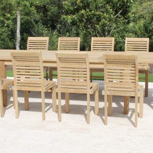 120in Rectangular Extension Table with Atlantic 2