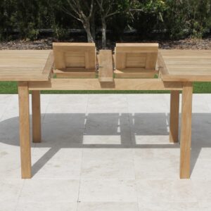 95in Oval Double Extension Table 4