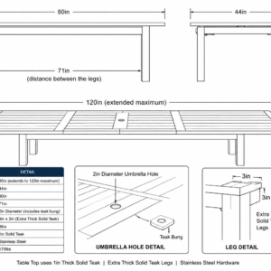 120in Rect dimensions