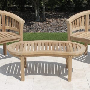 Banana Armchair and coffee table 1