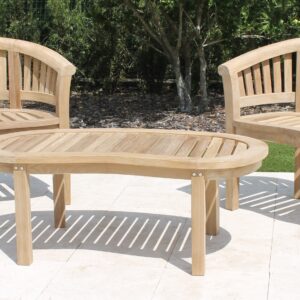 Banana Armchair and coffee table 3