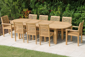 120in Oval Table & Atlantic